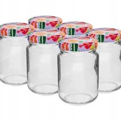 Glaskrukke med låg TO fi53 156ml - 6 stk. Outlet