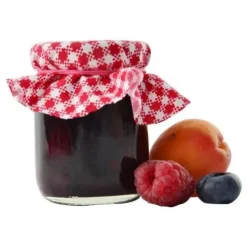 Glaskrukke med skruelåg 60 ml 9 stk. New