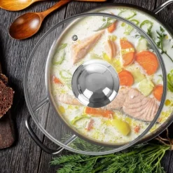 Skålelåg>Glaslåg 18 cm