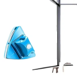 Glasrens, Dobbelt-Sidet Magnetværktøj, Justerbar til Tykkelse,Blå Sale