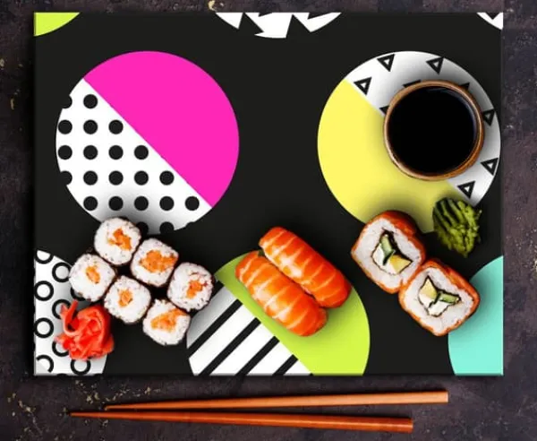 GLASSKÆREBRÆT 52x40 MØNSTER Outlet