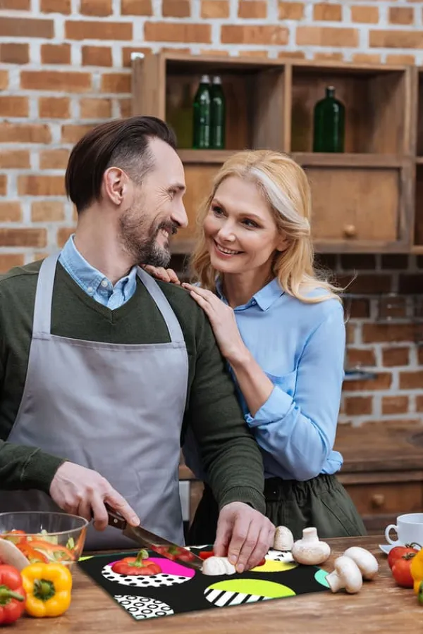 GLASSKÆREBRÆT 52x40 MØNSTER Outlet