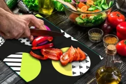 GLASSKÆREBRÆT 52x40 MØNSTER Outlet