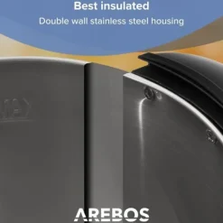 Gløggkedel 6,8 L Rustfrit Stål - Sort Best