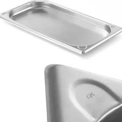 GN 1/3 stålbeholder Køkken Line højde 40 mm - Hendi 806418 Hot