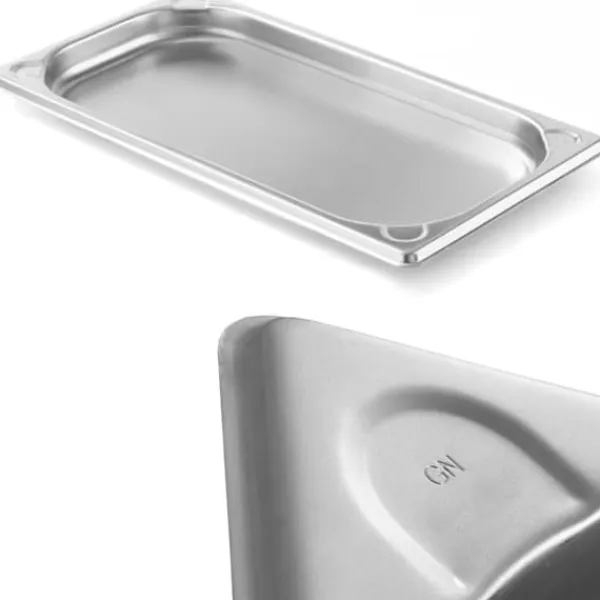 GN 1/3 stålbeholder Køkken Line højde 40 mm - Hendi 806418 Hot