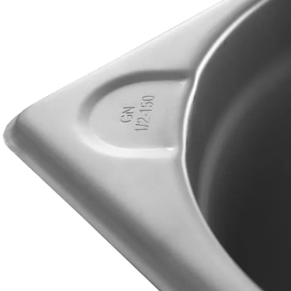 GN 1/3 stålbeholder Køkken Line højde 40 mm - Hendi 806418 Hot