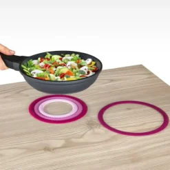 Grydelapper & Grillvanter>Grå silikone beskyttelsespude