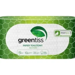 GREENTISS Toiletpapir 8 ruller 3-lags