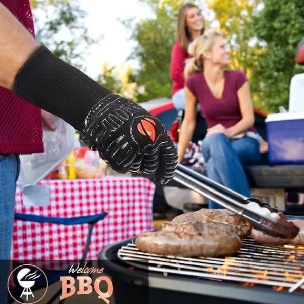Grydelapper & Grillvanter>Grillhandske Anti Heat - BBQ Handske