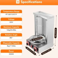 Grill-Ovne & Ovn Med Roterende Stegespyd><noscript><img width=