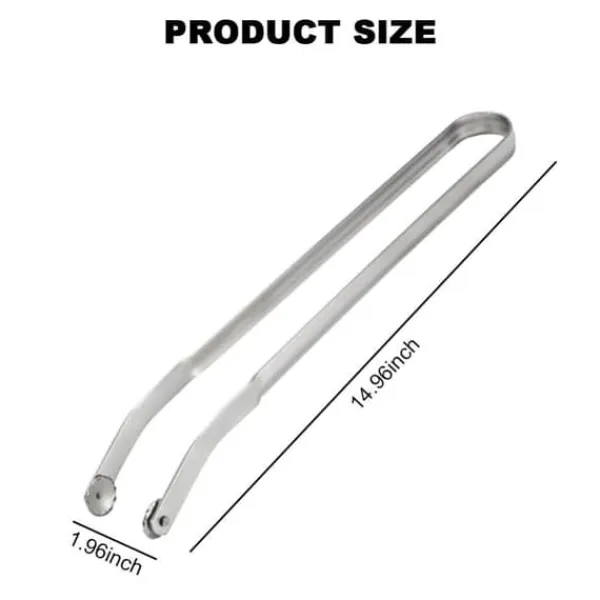 Grilltang i rustfrit stål Grill Grillklemme