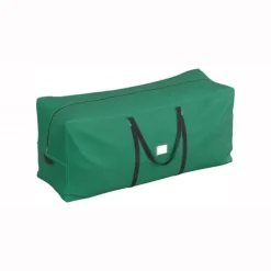 Grøn opbevaringspose til juletræer, 120 x 38 x 50 cm (L x B x H) - Håndtagsbredde: 3,5 cm - Til træer op til 210 cm New