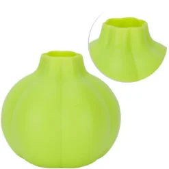 Grøn Silikone Hvidløgsskræller Fødevarekvalitet Blødt Materiale Skrælningsværktøj til Hjemmekøkken Outlet