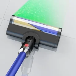 Grønt støvafslørende børstehoved kompatibelt med Dyson V10 Slim/V12 Slim XB Gul Blå Blød Velour Discount