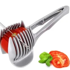 Køkkenskiver>Grøntsagsholder - Skær og skær grøntsager med enkelhed