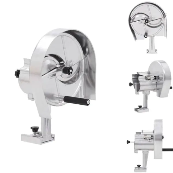 Køkkenskiver>Grøntsagsskærere - Living manuel grøntsagsskærer 22 x 44,5 cm aluminium sølvfarvet