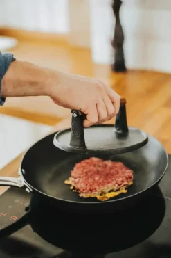 Dorre Hamburgerpress Hally Gjutjärn Clearance