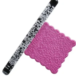 høj kvalitet akryl kagerulle dej kagerulle fondant modellervoks rulle gør-det-selv kage 05# Clearance