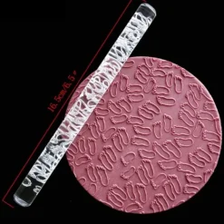 Kageruller>høj kvalitet akryl kagerulle dej kagerulle fondant modellervoks rulle gør-det-selv kage 09#