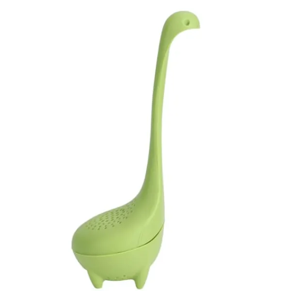 Tefiltre>Hjemmekontor Løsebladste Infuser Stejlere Sød Form Silikone Tebladsi Filtertilbehør Grøn