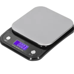 Køkkenvægte>Højpræcisions digital vægt Bærbar elektronisk køkkenvægt Madmålingsværktøj (5 kg/0,1 g)