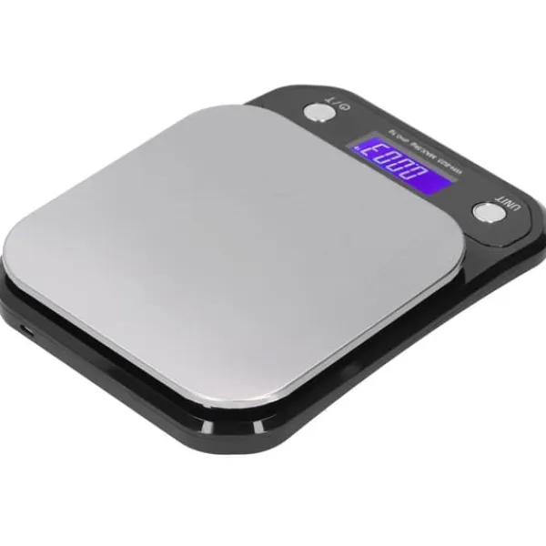 Køkkenvægte>Højpræcisions digital vægt Bærbar elektronisk køkkenvægt Madmålingsværktøj (5 kg/0,1 g)