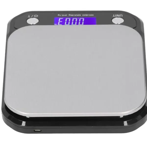 Køkkenvægte>Højpræcisions digital vægt Bærbar elektronisk køkkenvægt Madmålingsværktøj (5 kg/0,1 g)