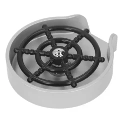 Højtryks Automatisk Glasskyllemaskine Bar Vask Kopvaskemaskine Køkken Flaskerenser med ABS Base Sølv Discount