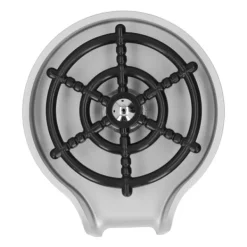 Højtryks Automatisk Glasskyllemaskine Bar Vask Kopvaskemaskine Køkken Flaskerenser med ABS Base Sølv Discount