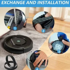 Hjul til iRobot Roomba 500, 600, 700, 800, 900-serien / E5 / E6 / i3 / i6+ Outlet