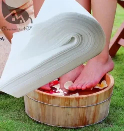 Aftørringspapir>Håndklæde, Non-Woven Stof, Absorptionsrate: 5 S - 10 S, Komprimeret