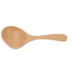 Håndlavede træskeer med høj temperatur, sikker og miljøvenlig træske med langt skaft til køkkenet Discount