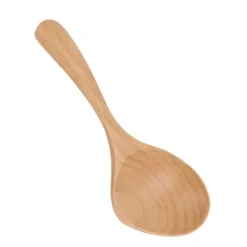 Håndlavede træskeer med høj temperatur, sikker og miljøvenlig træske med langt skaft til køkkenet Discount