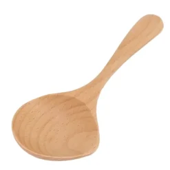 Håndlavede træskeer med høj temperatur, sikker og miljøvenlig træske med langt skaft til køkkenet Discount