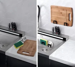 Håndtag til vasken, sort, model 2 Outlet