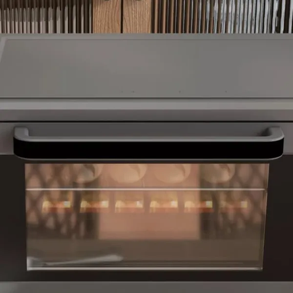 Grill-Ovne & Ovn Med Roterende Stegespyd>HOMCOM miniovn 21L, 1400W, rustfrit stål, grå - justerbar temperatur og timer til alsidig madlavning