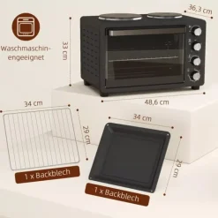 Grill-Ovne & Ovn Med Roterende Stegespyd><noscript><img width=