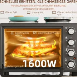 Grill-Ovne & Ovn Med Roterende Stegespyd><noscript><img width=