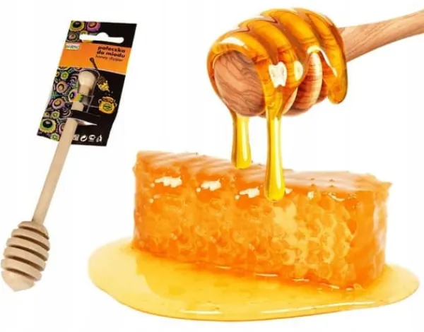 Skeer & Skovle>Honningske i træ 18 cm