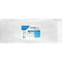 Toiletpapir>HORECA COMFORT+ Jumbo toiletpapir type 750/15 6 ruller 2-lags