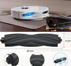 Støvsugertilbehør>Hovedbørsterulle til DREAME L10S Ultra D10 X10 X10+ X20 X30 X30+ X40