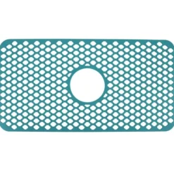 Hulisoleret køkkenvaskmåtte Skridsikker multifunktionel stor størrelse silikonevaskmåttebeskytter Grøn Online