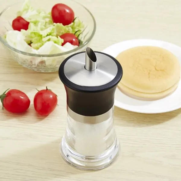 Husholdningsakryl sukkerkrukke dispenser sukkerbøsse køkkenredskaber tilbehør 100ml New