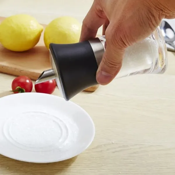 Husholdningsakryl sukkerkrukke dispenser sukkerbøsse køkkenredskaber tilbehør 100ml New