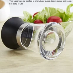 Husholdningsakryl sukkerkrukke dispenser sukkerbøsse køkkenredskaber tilbehør 100ml New