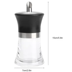 Husholdningsakryl sukkerkrukke dispenser sukkerbøsse køkkenredskaber tilbehør 100ml New