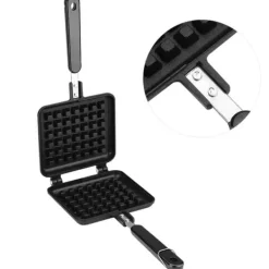 Husholdningskøkken Gas Non-stick Vaffelmaskine Pandeform Form Presseplade Madlavning Bageværktøj Discount