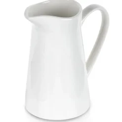 Kaffe- & Tekander>Hvid porcelænsmælkekande 200 ml