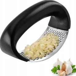 Hvidløgspresser i Stål - Pres, Knus, Hak | Hvidløgspresser Håndtag Best